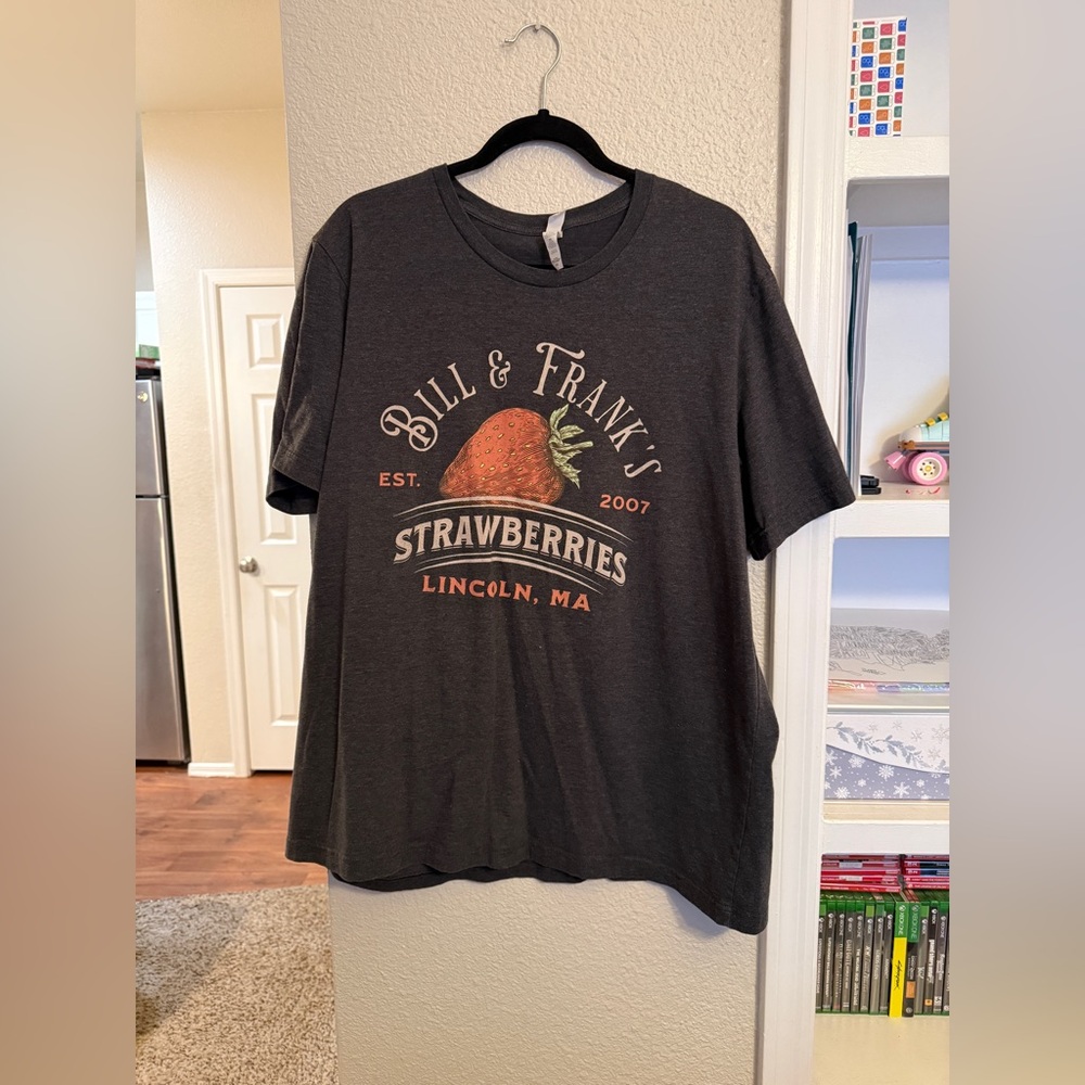 THE LAST OF US (TLOU) BILL AND FRANK STRAWBERRY SHIRT